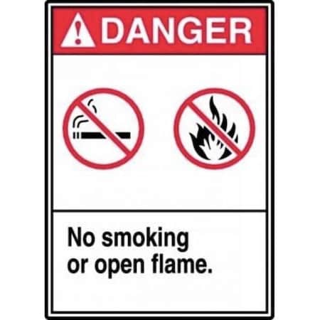 Accuform ANSI DANGER SAFETY SIGN NO SMOKING MRMK006XL MRMK006XL